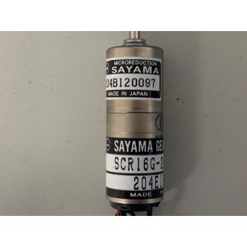 Sayama SCR16G-2502A-12 Miniature DC Geared Motor